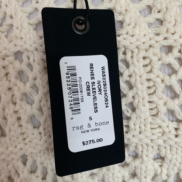 rag & bone sleeveless crotchet tank - Picture 4 of 4